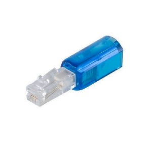 Twist-Stop schmale Ausführung blau-transparent 71216-B