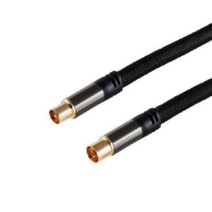 BlackCotton Antennenkabel, IEC, 2,5m 20-50255