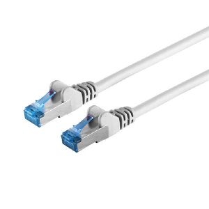 Patchkabel cat6A S/FTP PIMF weiß 0,25m 75711-0.25W