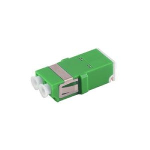 LWL-Verbinder, LC-LC, Shutter, Duplex, grün 07-60031