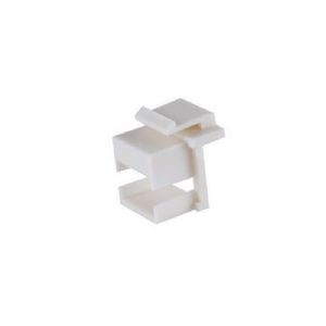 Keystone Leeradapter, rechteck, weiß, 10 Stück 08-10123