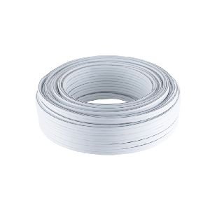 Lautsprecherkabel, 2 x 1,5mm², weiß, 50m 06-18506