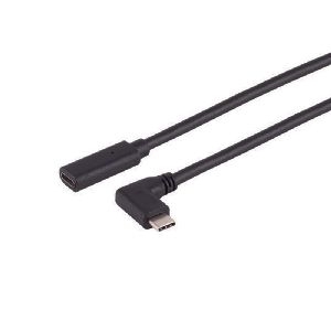 USB-C Verlängerungskabel, 3.2 Gen 2x2, 90°, 1m 13-54025