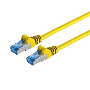 Patchkabel cat6A S/FTP PIMF gelb 1,0m 75711-Y