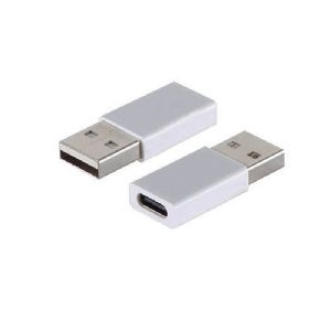 USB-A Adapter, USB-C Buchse, 2.0, weiß 14-05031