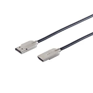 High Speed HDMI Kabel, UHD, ultra slim, 1,5m 10-30155