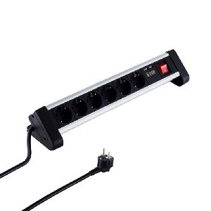 Tischsteckdosenleiste 6-fach mit USB Ladefunktion 60318