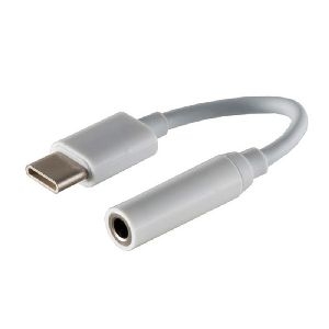 USB-C Audio Adapter, 3,5mm Buchse, analog, weiß 14-05020
