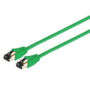 Patchkabel CAT 8.1 F/FTP LSZH grün 1,5m 08-41153