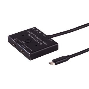 USB-C Umschalter, 3.2 Gen 2, bidirektional, 10Gbps 14-01001