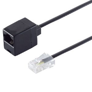 Western-Stecker 8/8 / Western-Kupplung 8/8 10m 70230-8/8