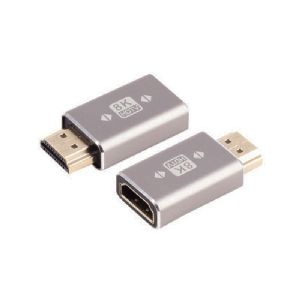 HDMI-A Adapter, HDMI-A Buchse, 8K, Metall 10-01054
