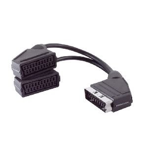 Scart-Verteiler, Kabelvers. 0,2m 94050-K