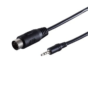 Klinkenst. 3,5mm Stereo - Diodenstecker 5-pol 1,5m 30822