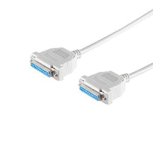 SUB-D Anschlußkabel 2x25pol. Sub D-Buchse 1,8m 78024-2