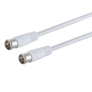 F-Quick - F-Quick, Central Pin, >100 dB, weiß 2,5m 80103-128