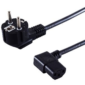 Schutzkontaktstecker - Kaltgerätebu. winkel, 1,8m 60006-RA