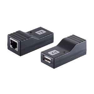 USB 2.0 Ethernet Verlängerung, RJ45, Cat.5e, 50m 75608