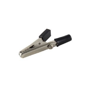 Krokoklemme, vollisoliert, schraubver.,schw 56242-S