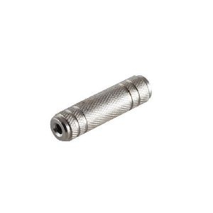 Adapter 2x Klinkenkupplung 3,5mm Stereo, Metall 57114-M