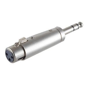 Cannon/XLR-Kupplung – Klinkenstecker 6,3 mm Stereo 55035
