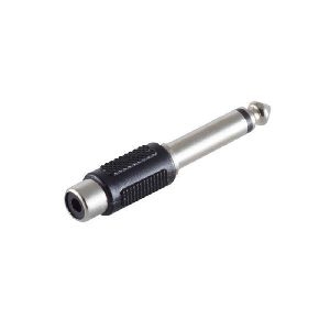 Adapter, Klinkenstecker Mono 6,3mm/Cinchbuchse 57000