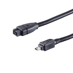 FireWire-Kabel IEEE 1394B 9pol St/1394A 4pol St 1m 77311