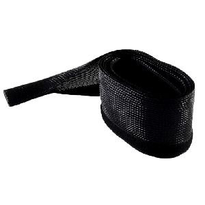 Flex Kabelkanal mit Klett, 51mm, schwarz, 5m 35092-5