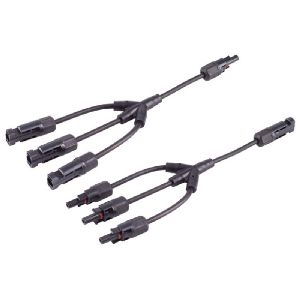 PV4 T-Adapterkabel Set, 3/1, 6mm², SW/SW, 30cm 02-21053