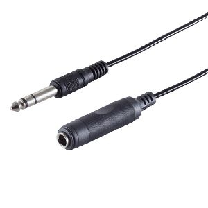 Klinkenstecker - Klinkenbuchse 6,3mm, 5,0m 30335