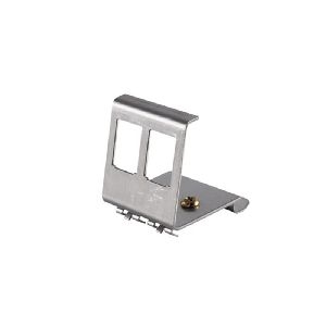 Keystone Halter für Hutschiene, 2-fach, STP 08-10022