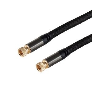 BlackCotton SAT Kabel, F-Stecker, 1,0m 20-55025