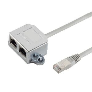 cat. 5e Patchkabeladapter Telefon/Telefon 0,1 m 75002