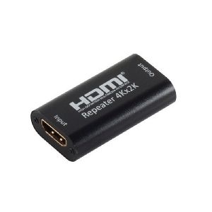 HDMI Verstärker, Metall, 4K30Hz, schwarz 77410-4K