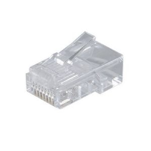 Modular Stecker 8polig für Flachkabel vergoldet 72051-