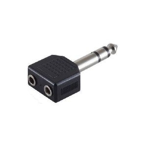 Klinkenst. Stereo 6,3mm/2 Klinkenbuchsen 3,5mm 57071