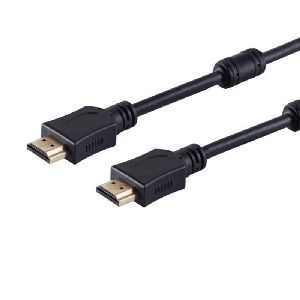 HDMI Kabel, 4K, verg., Ferrit, schwarz 7,5m 77477-FERRIT