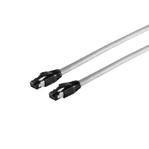 Patchkabel CAT 8.1 S/FTP LSZH grau 0,25m 08-40000