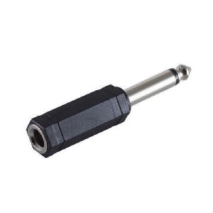 Adapter, Klinkenst. Mono 6,3mm/-Kuppl. Stereo 57003