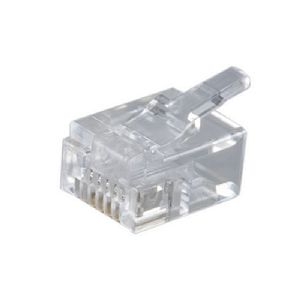 Modular Stecker 6polig DEC-Ausführung vergoldet 72050-DEC