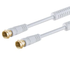 F-Stecker/ F-Stecker CP Ferrit verg. >110 dB 10m 80308