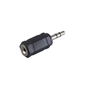 Klinkenst. Stereo 3,5mm/Klinkenbuchse Stereo 2,5mm 57021
