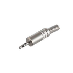 Klinkenstecker Stereo 2,5 mm, metal 51301-M