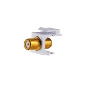 F Keystone Verbinder, vergoldet 08-10070