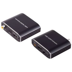 HDMI eARC Audio Extractor, Metall, schwarz 05-08005