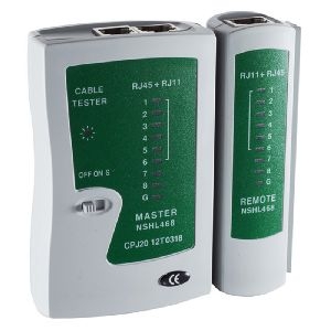 Kabeltester, Netzwerk, RJ-11/RJ-12 und RJ-45 75617