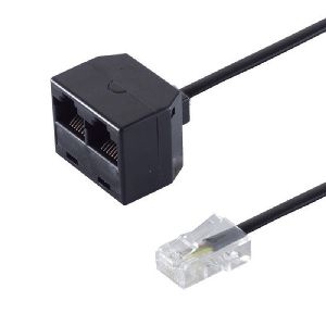 Western-St. 8/4/ 2 Western-Buchse 8/4 100 Ohm 0,1m 71233-