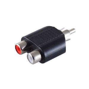 Cinchstecker / 2 Cinchbuchsen 57035