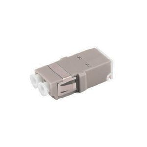 LWL-Verbinder, LC-LC, Shutter, Duplex, beige 07-60034