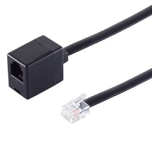 Western-Stecker 6/6 / Western-Kupplung 6/6 3m 70223-6/6